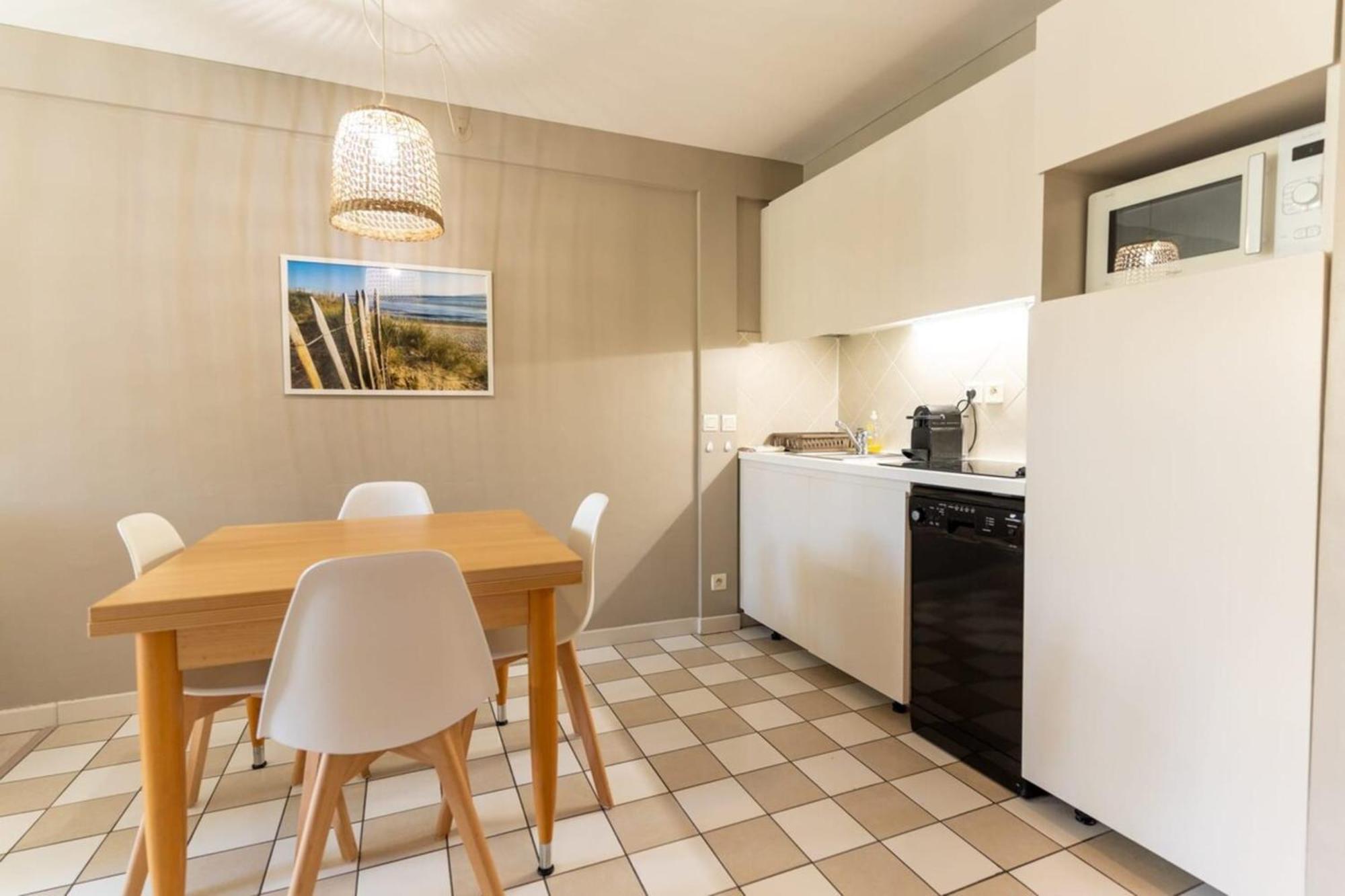 Beautiful Flat With Swimming Pool Tennis Court And Free Parking 117 Le Touquet Екстер'єр фото
