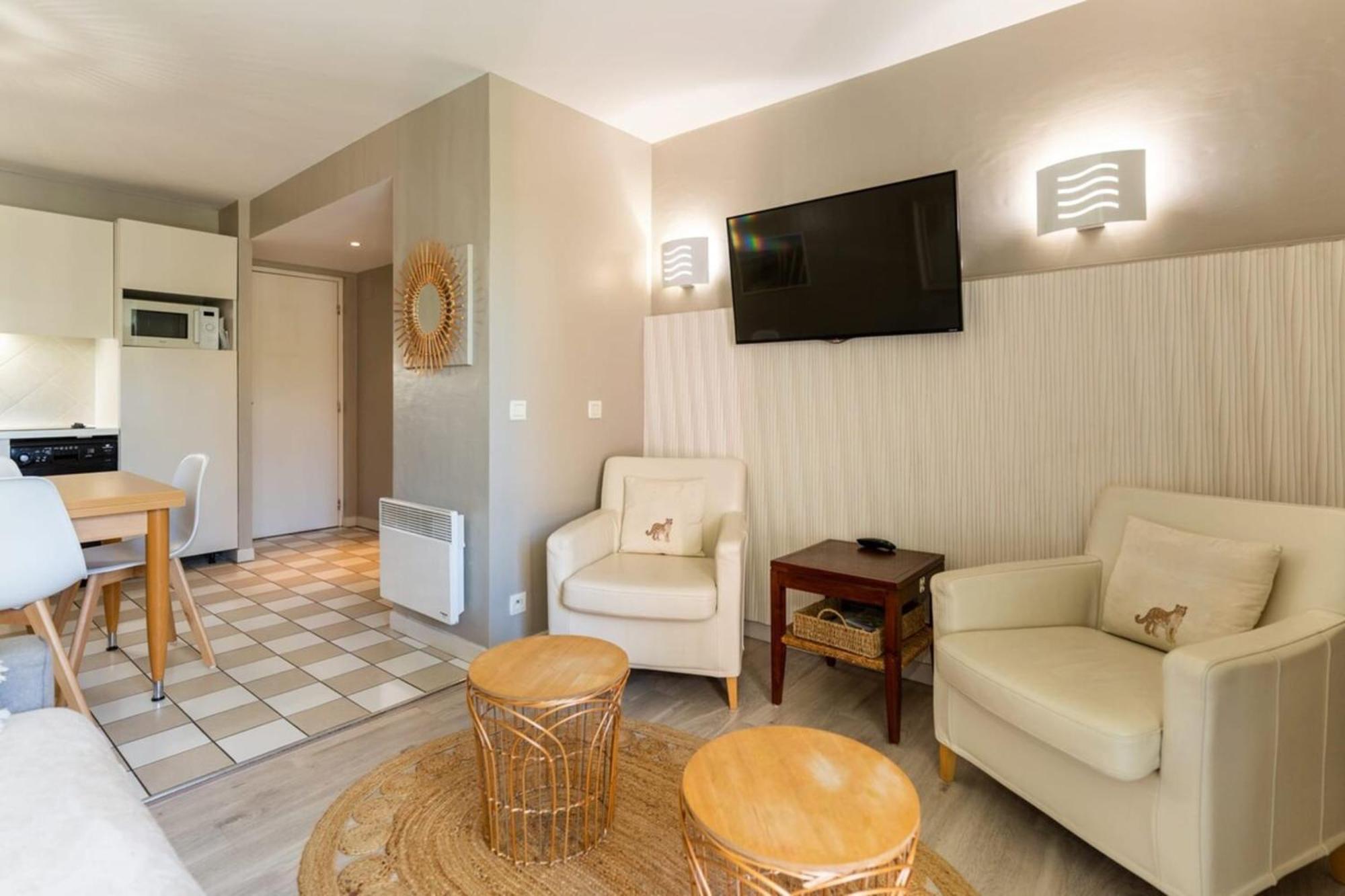 Beautiful Flat With Swimming Pool Tennis Court And Free Parking 117 Le Touquet Екстер'єр фото